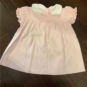 The Beaufort Bonnet Company Pink Dress with White Collar